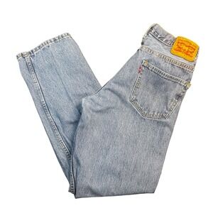 Levi's 550 Jeans Men 36x32 Relaxed Fit Blue Denim Straight Leg Classic